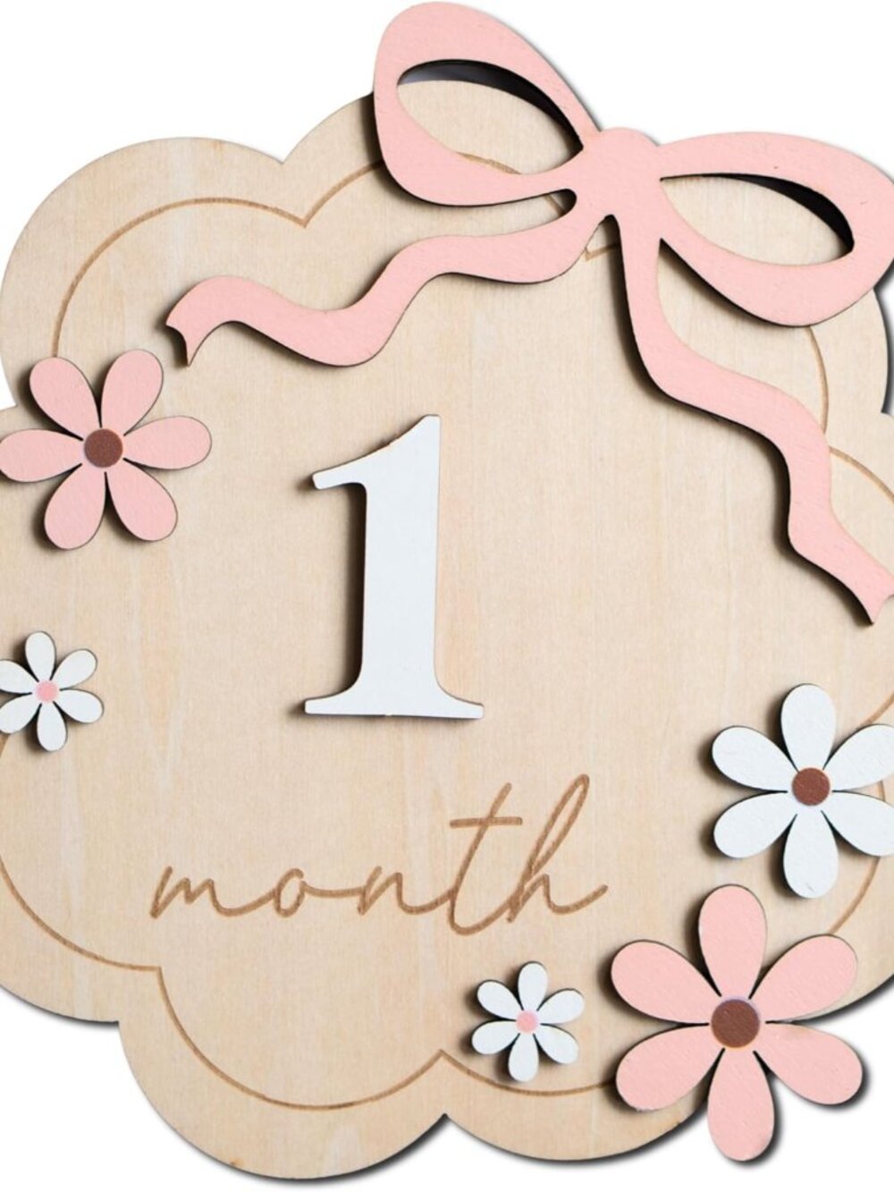 Baby Monthly Milestone Sign,1-12 Monthly Baby Milestone, Month Milestone Baby Gi